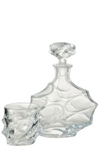 J-Line Michigan carafe - decanting carafe - glass - transparent