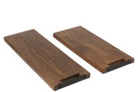 J-Line Lang Mango cutting board - wood - brown - L