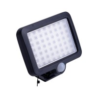 2er-Set LED Solar Außenwandleuchte "PEPE" , für Außen, Wandleuchte - Kunststoff in Schwarz, mit integrierter LED - Wandleuchten außen