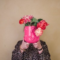 Pot - Dick - Ceramics - Pink - 17,5x17,5x17,5cm