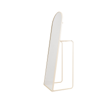 Mirror - Pass Mirror+Clothrack - Metal - Sand - 45x43x150cm