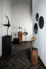 Yobie Brass Extreme Casted Alu Statue Black Base L