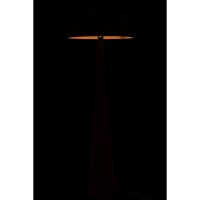 J-Line lamp Paddenstoel - metaal - zwart