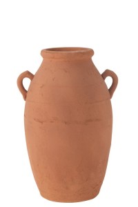 J -Line Vase Moke Amphoric Jug - Ceramic - Copper - Large - 58 cm high