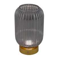 Ackitical lamp "Luise" gold, classical, gold, with integrated LED, warm white