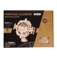 Wooden Puzzle 3D Perpetual Calendar, Robotime, LK201, 17.5x9x14cm