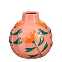 Ava Vaas - H20 x Ø20 cm - Keramiek - Roze