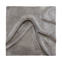 Gihan Nickle Casted Alu Wall Panel Wave Lines L