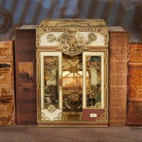 Tonecheer, DIY Book Nook, Steam Fantasy, TQ442, 15,8x22,4x22,5cm