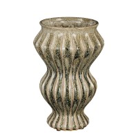 Pippa Vase - H32 x Ø21 cm - Ceramic - Green