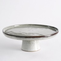 Tabo Cake Tray - H10 x Ø27 cm - Grey