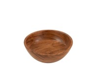 J-Line bowl Acacia - wood - natural - small