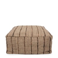 The Oh My Gee Pouffe - Beige Black