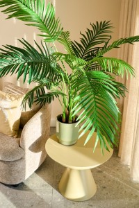 Areca Palm artificial plant in pot - H134 x Ø50 cm - Green