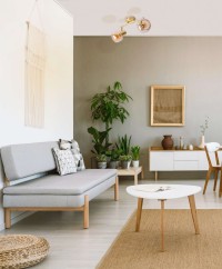 2er Spot/Deckenleuchte "LIBBY", klassische Deckenlampe aus messingfarbenem Metall und getöntem Glas in Amber, mit E14-Fassung, für Esszimmer, Wohnzimmer, Diele oder Büro, 40 cm lang