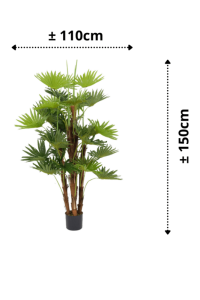 Artificial Fan Palm 150cm