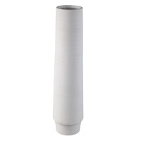 Zonna White Matt Ceramic High Vase L
