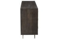 J-line cabinet Low Ethnic 2 doors + 6 drawers - wood - brown