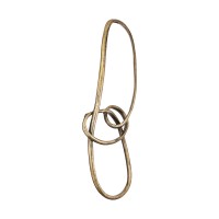 Wun Brass Casted Alu Knot Wall Decoration Oval
