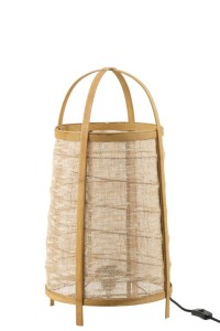 J-Line floor lamp Kap - bamboo - natural