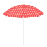 Heart Strandparasol - H180 x Ø160 cm - Roze