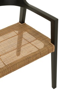 J-Line Chair Emma Teakhout Black/Brown
