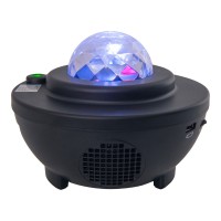 Atmospheric Galaxy LED projector, decorative lighting made of plastic, colorful, integrated LED, for inside