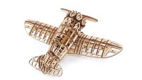 Eco Wood Art 3D Mechanical Puzzle Airplane, 1607, 42x28.7x15.4cm