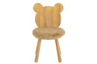 J-Line chair Child Bear - wood - natural