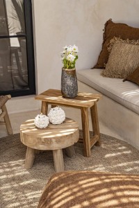 The Rhodes Side Table - Natural