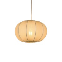 Hanglamp AURELIA cognac bruin Ø34x21cm
