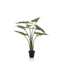 Kunstplant - Alocasia Frydek - Olifantsoor - 100 cm