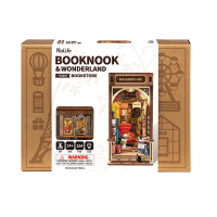 DIY Book Nook & Wonderland Bookend, Robotime, TGB07, 20x11.5x22cm