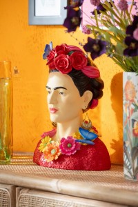 J-Line Buste Frida Kahlo Polyresine Large