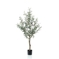 Kunst Olijfboom - Olea europaea - Olijfboom - 115 cm
