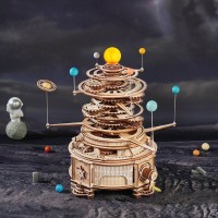 Wooden Puzzle 3D Solar System Planetary Orbits, Robotime, ST001, 34.5x21x32.5cm