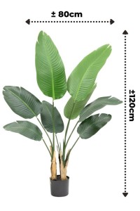 Artificial Strelitzia Plant 120cm