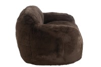 J-Line Sofa Cutie Polyester Bruin Large