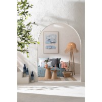 J-Line bijzettafels Rond + Rand - hout - naturel