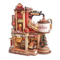 Robotime, Dream Gift Factory, EAB01, 24,4x16,3x25,6 cm