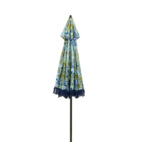 Flower Parasol - H238 x Ø220 cm - Blue