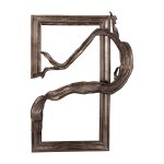 Heleena Black Alu Wall Panel Rectangle