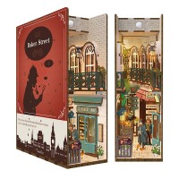 DIY Book Nook Bookend Baker Street, Tone-Cheer, TQ108, 18.2x8x24.5cm