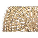 Xavery Bronze Round Iron Wall Panel Carved Look L