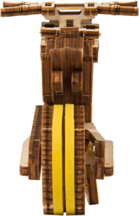 Wooden City Moto Cross, WR343, 13.7x6.2x8.7cm