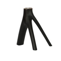 The Triple Twig Candle Holder - Zwart