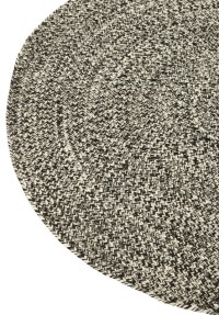 J-Line carpet Miami Outdoor - polyester - black/white - small