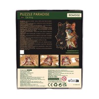 Houten Legpuzzel, Robotime, Cat King, TA002, 26x31,6cm