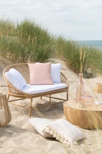 J-Line Coffee Table Camille Mango Wood Natural