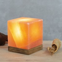 Himalaya Salt Dreams, Salt Lamp Cube, 44124, 10x10x12cm